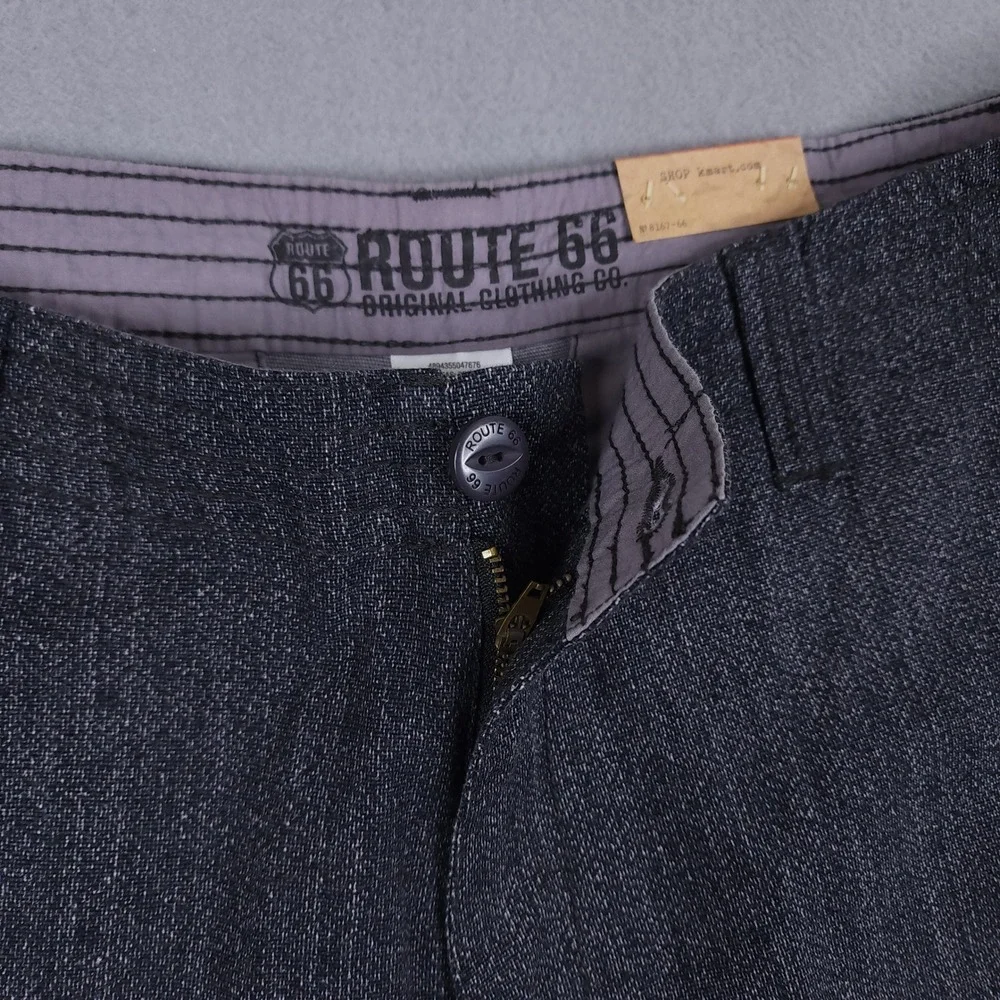 Route 66 Cargo Shorts Mens 36 Gray Cotton Textured Utility Gorpcore Workwear NEW